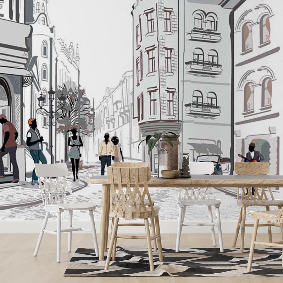 фотообои магазин на углу 9-135