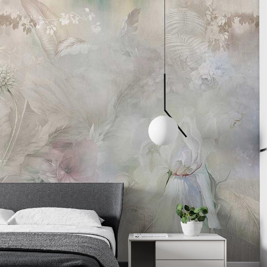 фотообои поляна ирисов 13-420