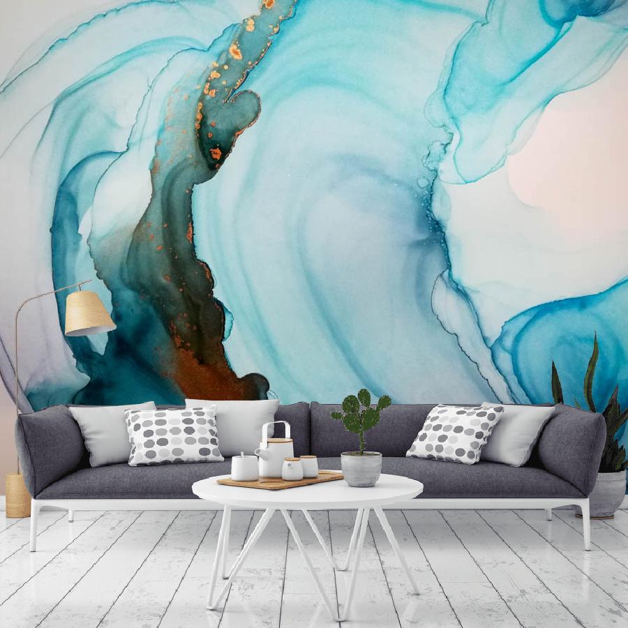 фотообои абстрактный фон флюид 9-1553