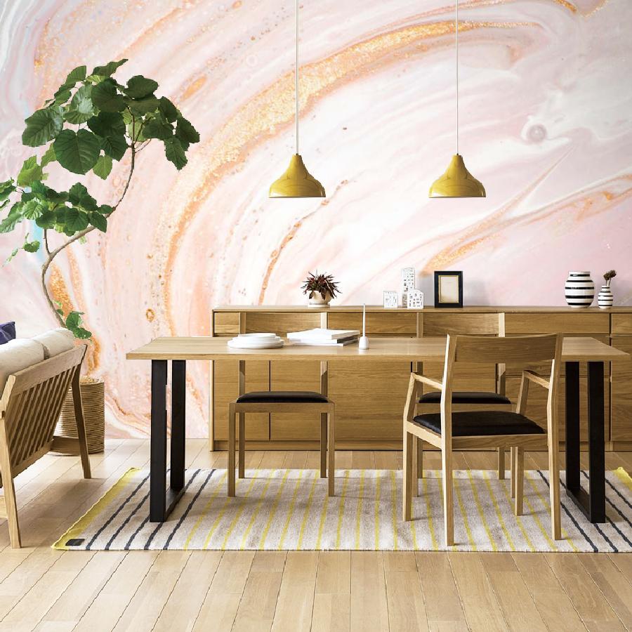 фотообои флюид арт - розовая буря 9-919