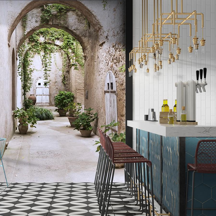 фотообои арка в италии 9-1641