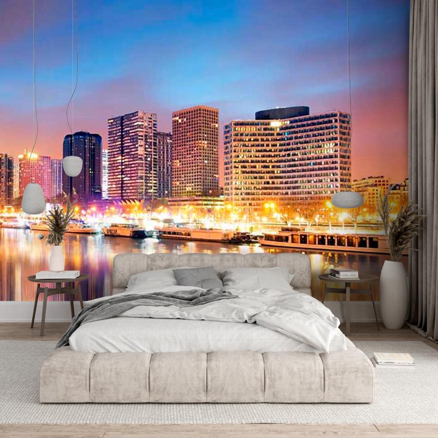 фотообои ночной париж 9-746