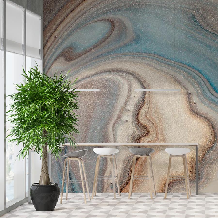 фотообои флюид арт - шоколадный микс 9-932