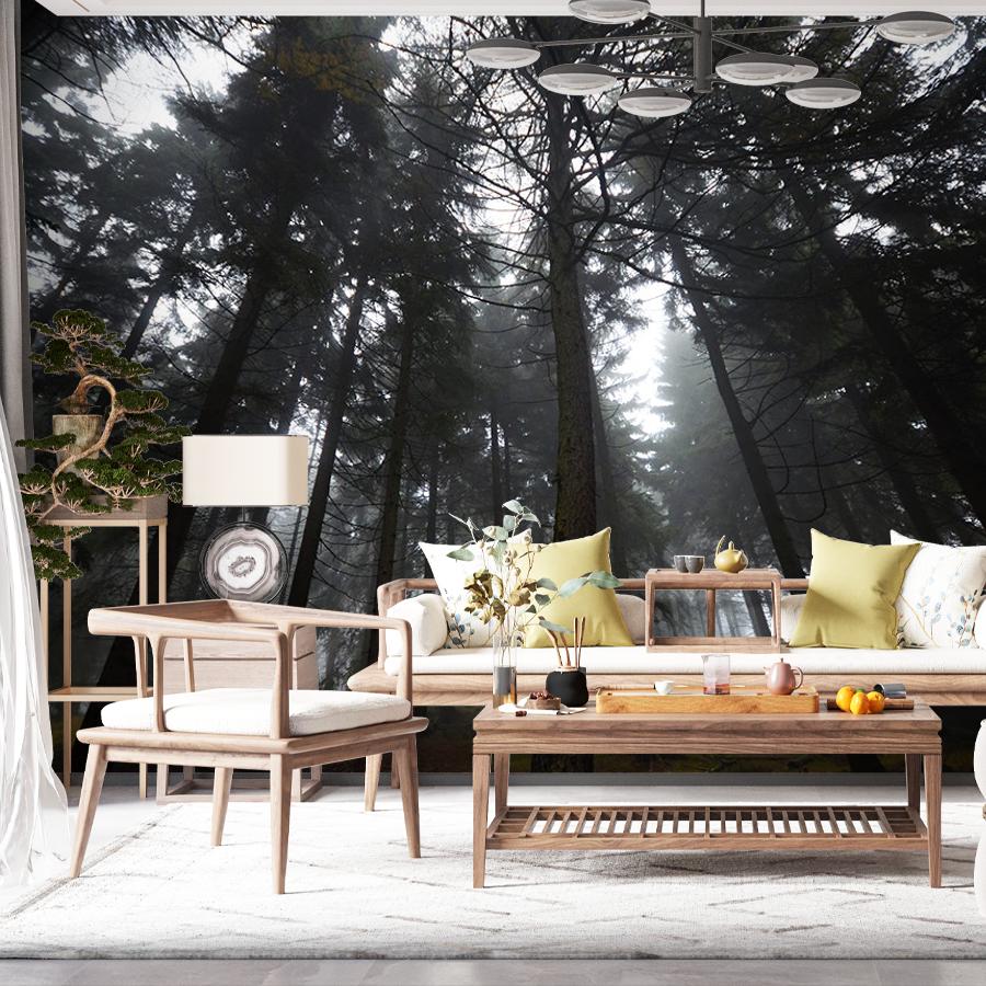 фотообои лес темный 9-1967