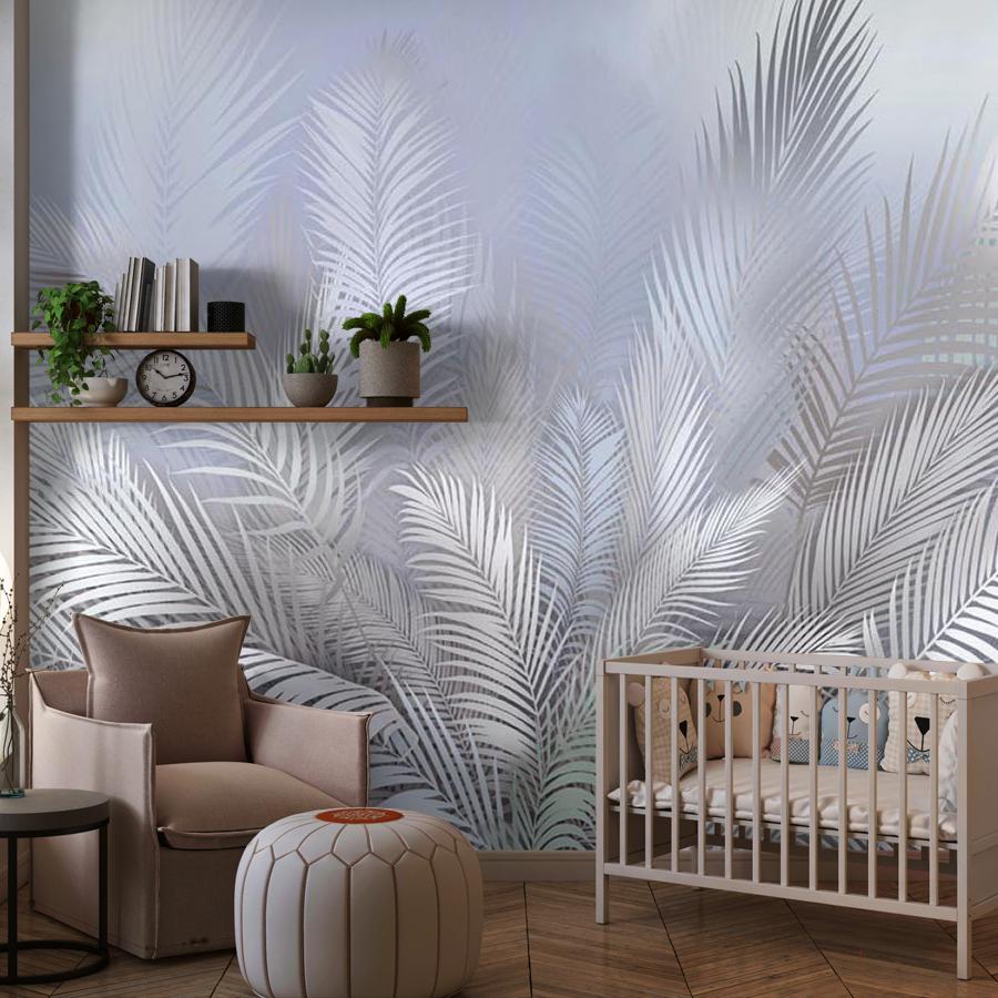 фотообои фоновые тропические листья 13-443