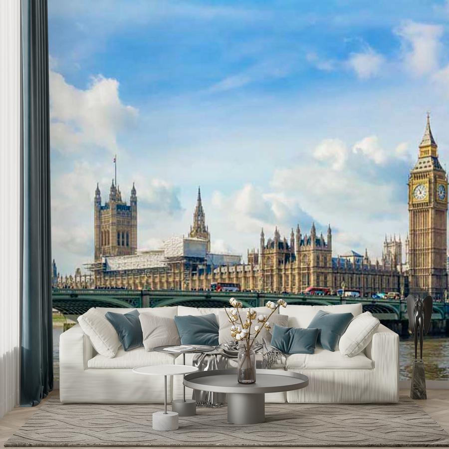 фотообои биг бен светлый утренний 9-564