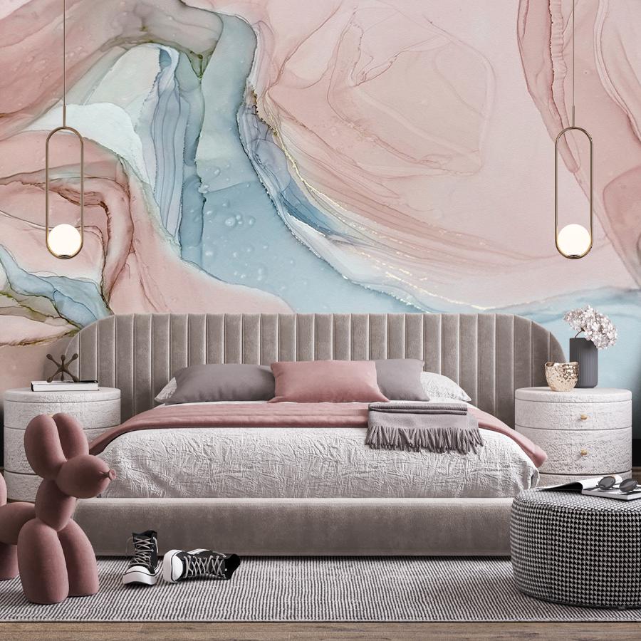 фотообои в спальню абстрактный дизайн 9-1840