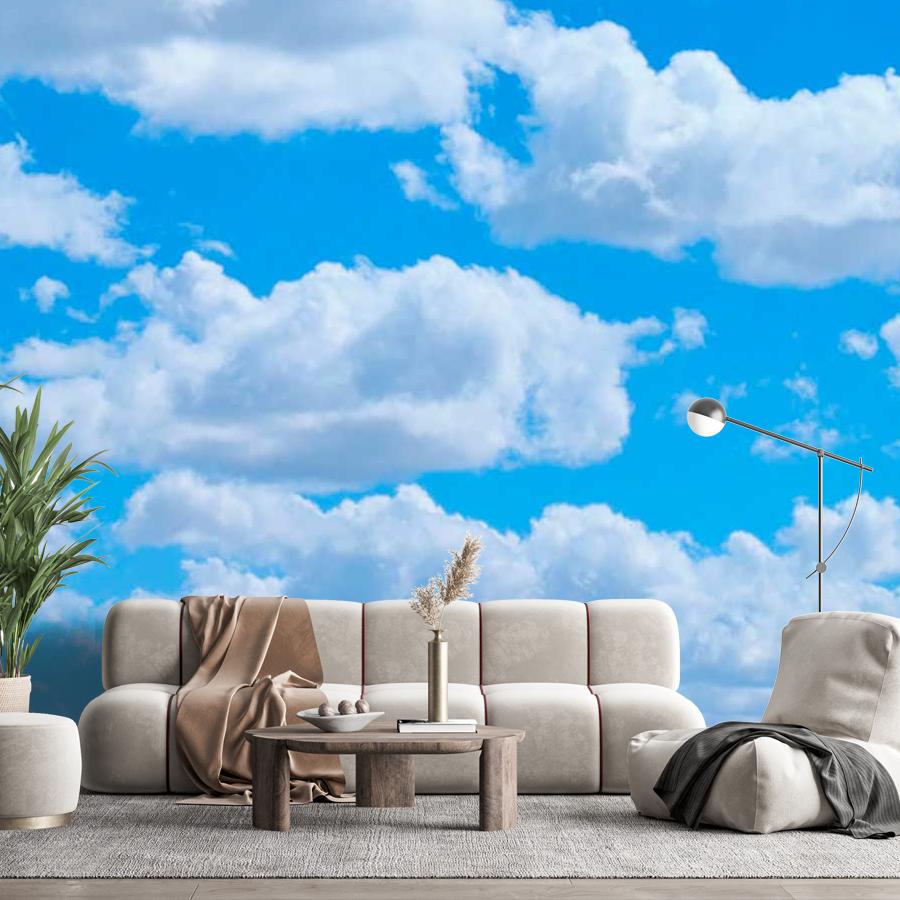 фотообои теплое солнечное небо 3д 9-394