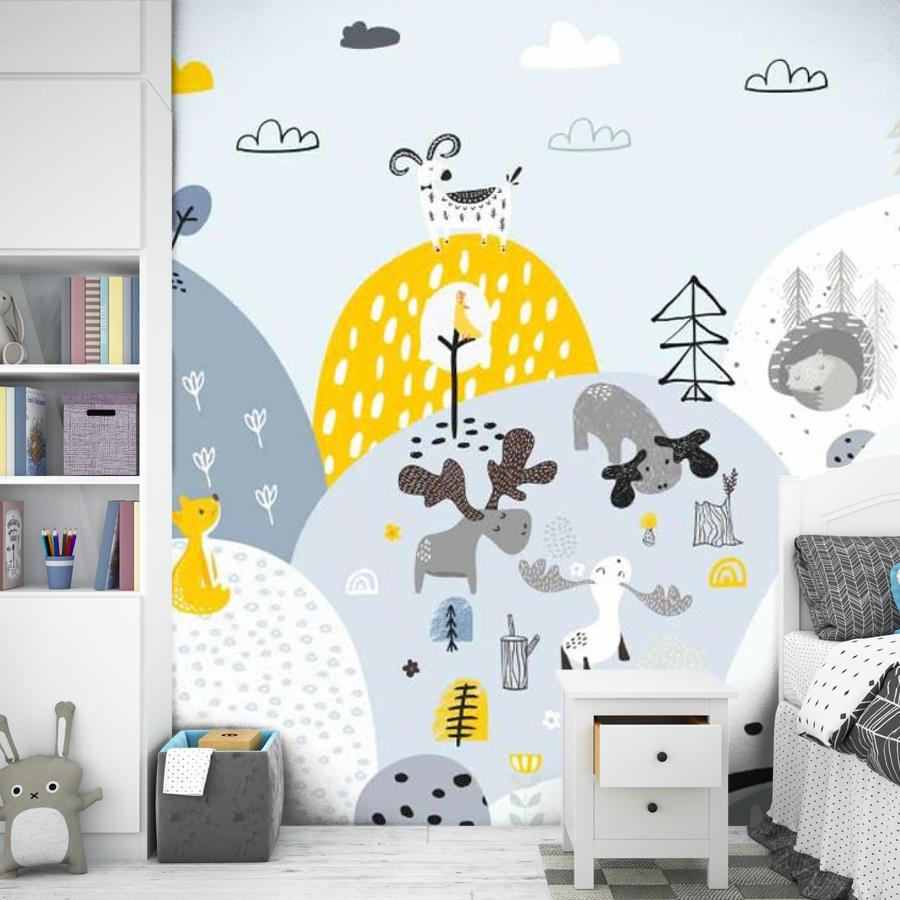 фотообои горы в детскую 12-1019 фотообои горы в детскую 12-1019