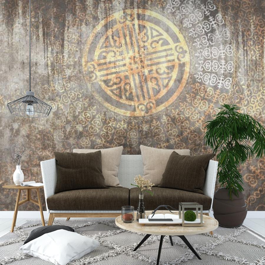 фотообои узор шанырак 14-1147 фотообои узор шанырак 14-1147