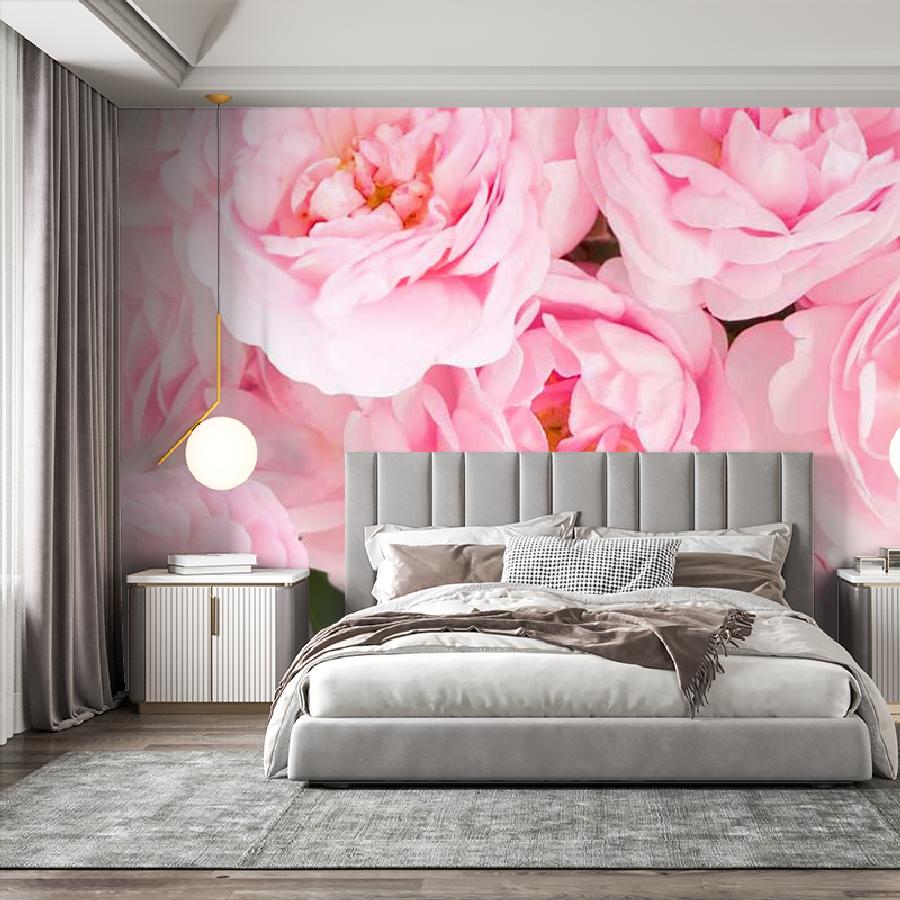 фотообои розовый букет 9-044