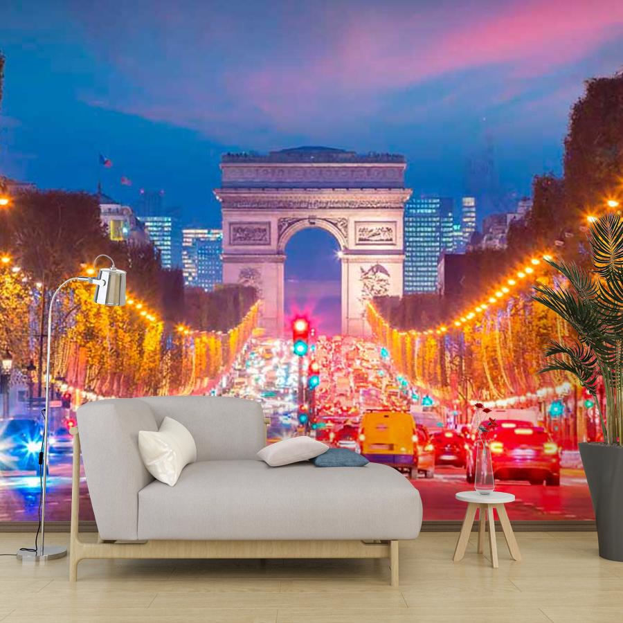 фотообои триумфальная арка в париже 9-718