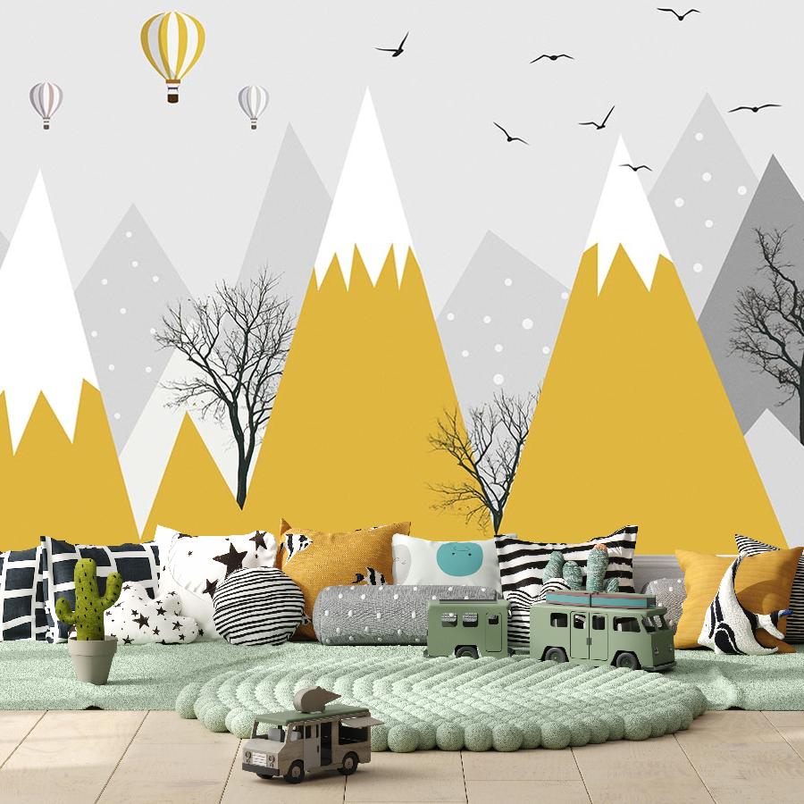 фотообои желтые пики 14-188