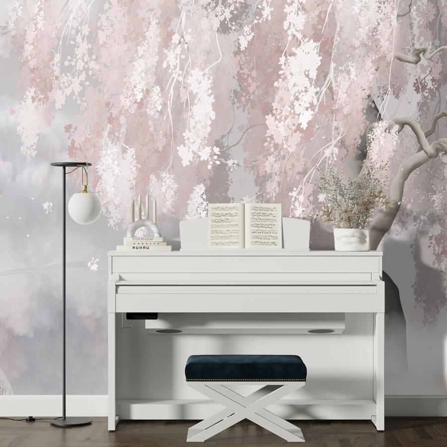 фотообои цветущая ива 13-904