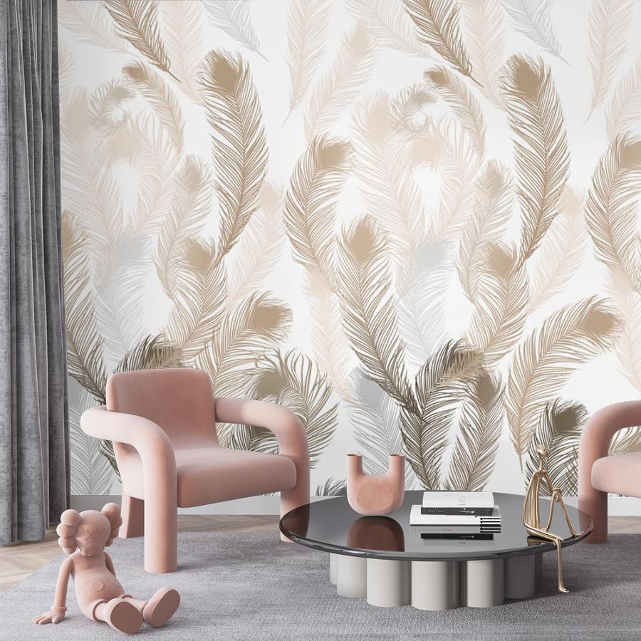 фотообои перья коричневые 14-752 фотообои перья коричневые 14-752