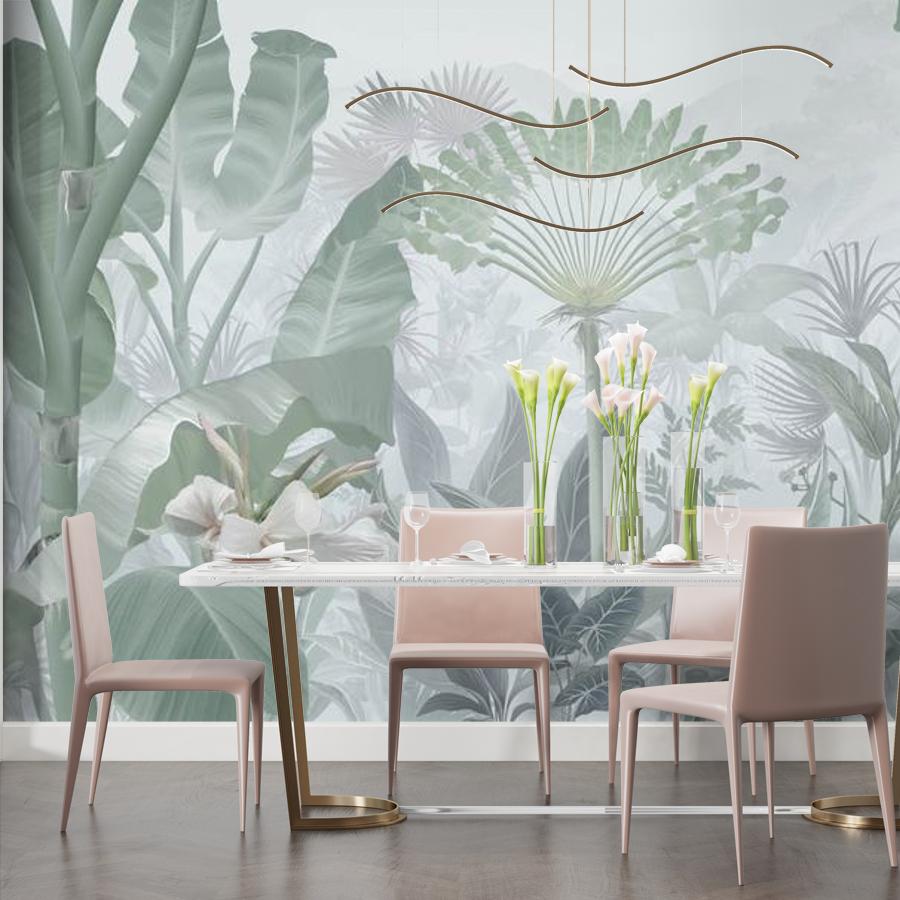 фотообои в спальню лес тропический 13-673 фотообои в спальню лес тропический 13-673