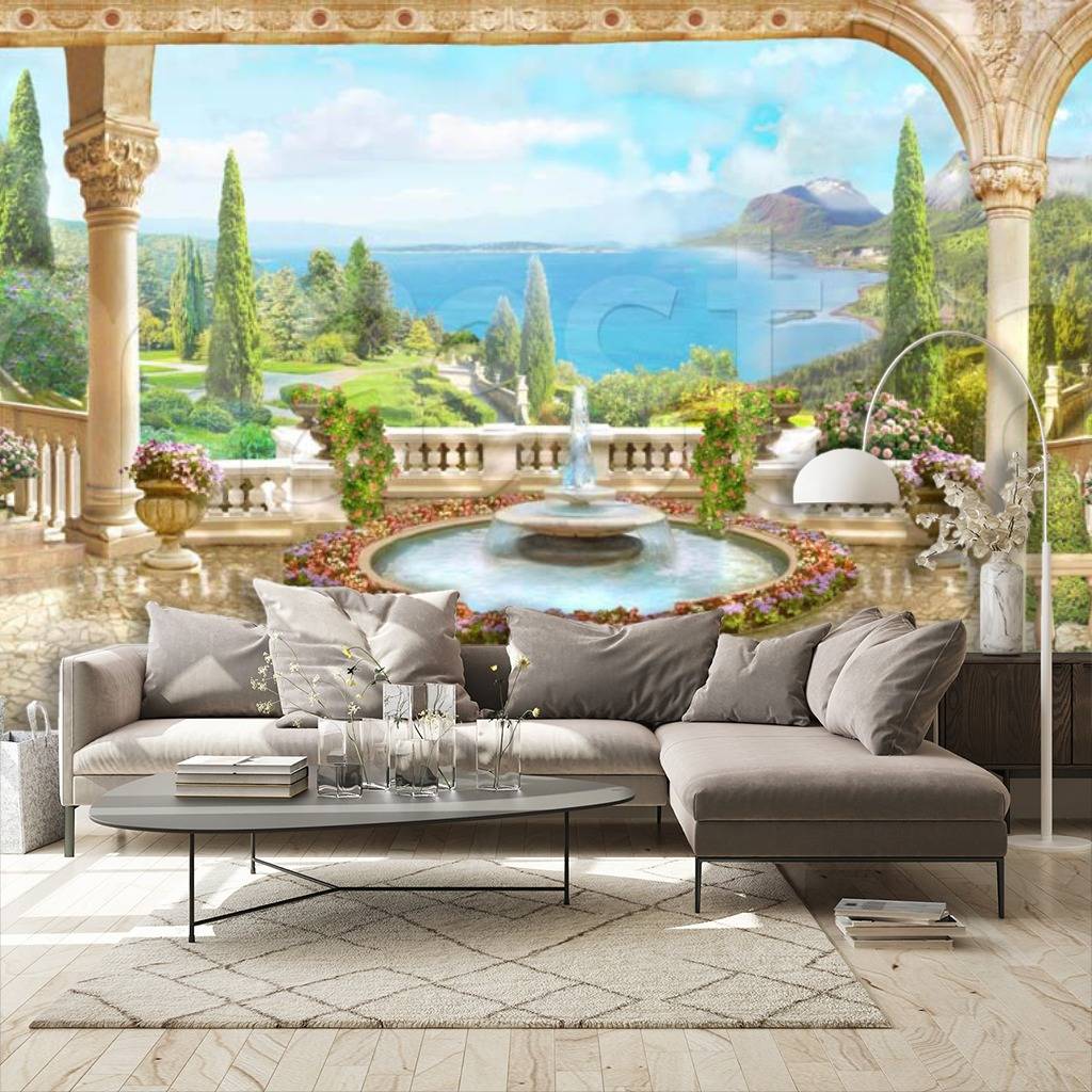 фонтан в парке 3-019