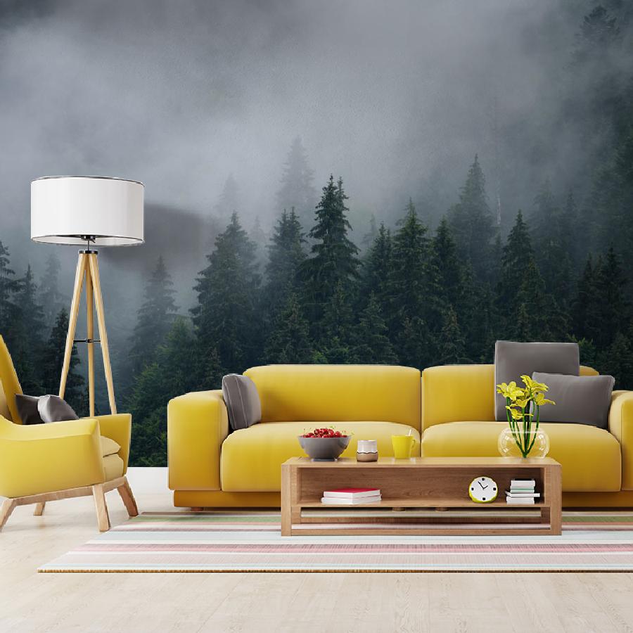 фотообои туманные леса 9-1172