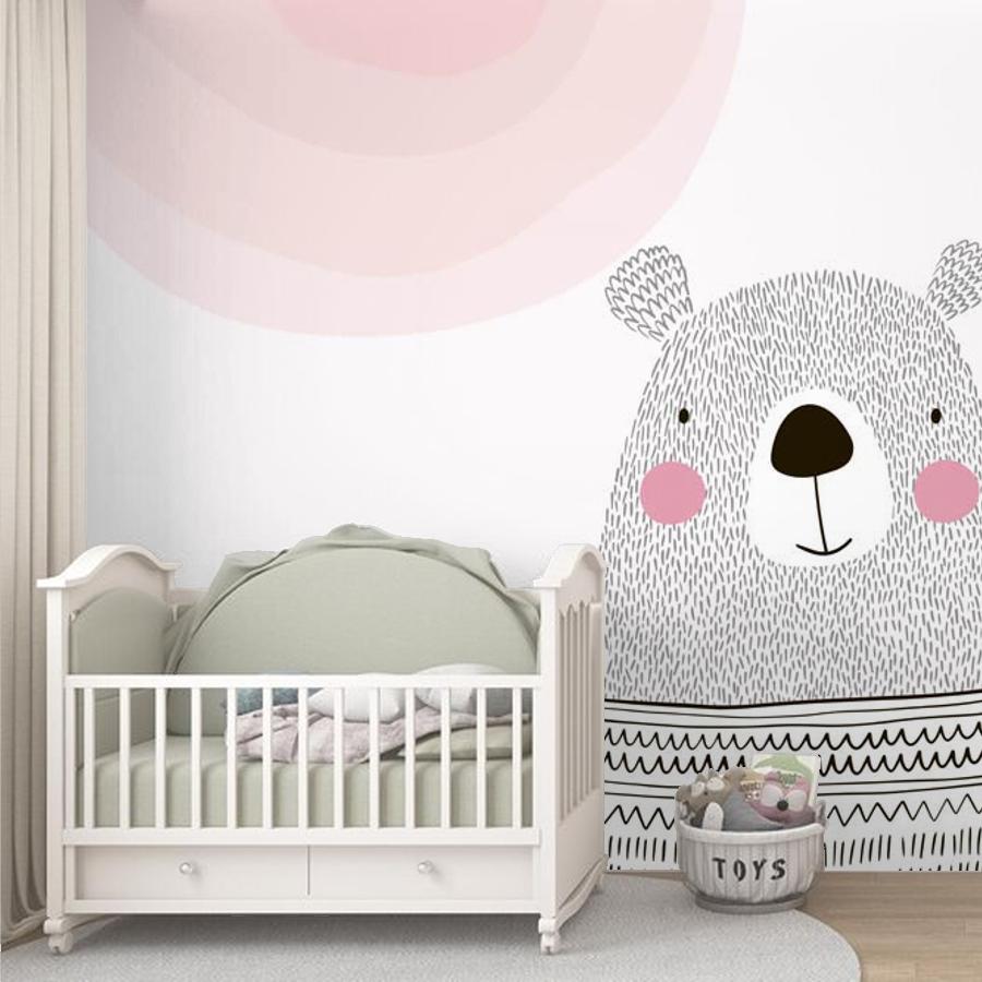 фотообои мишка серый 12-883