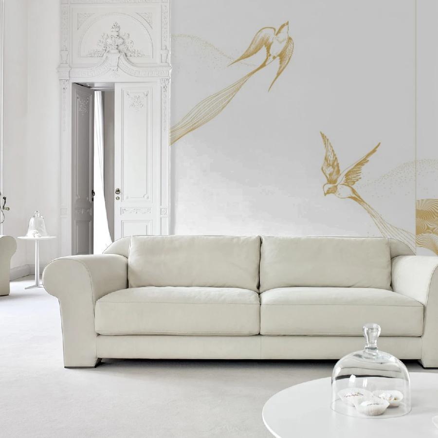 фотообои ласточки золотистые в гостиную 14-1176