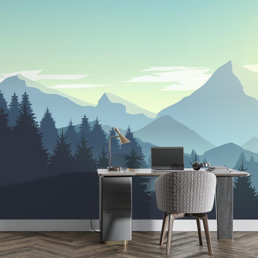 утро в горах 9-983