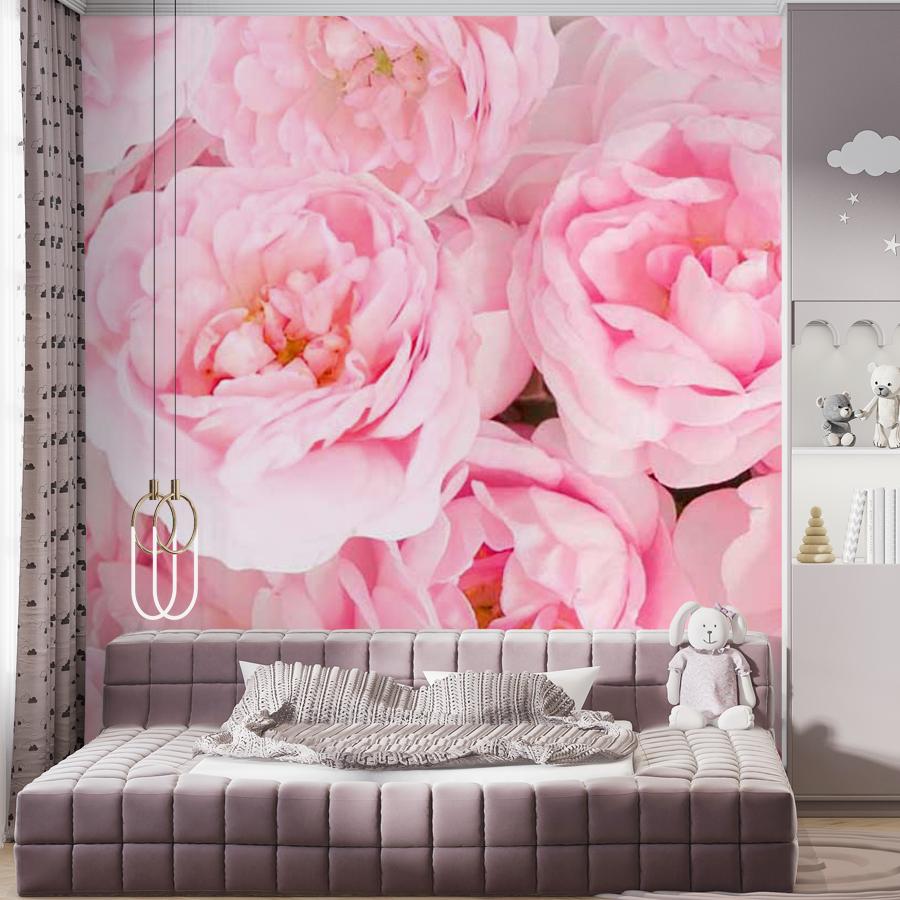 фотообои розовый букет 9-044