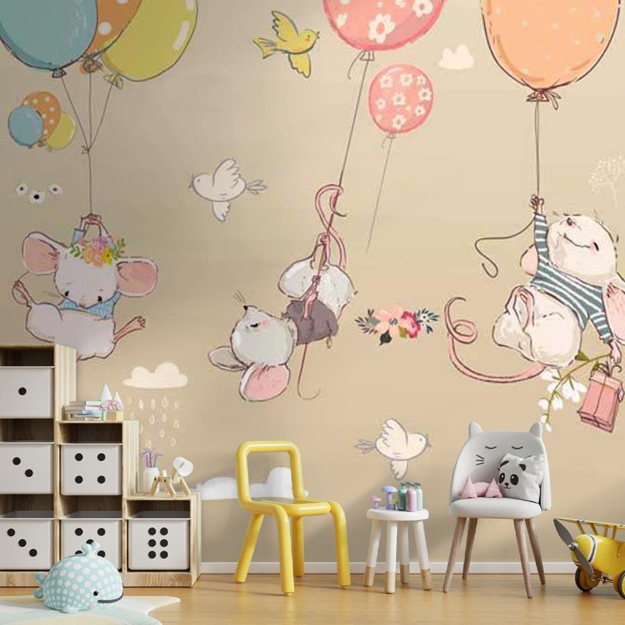 фотообои звери на шарах на коричневом фоне 12-334 фотообои звери на шарах на коричневом фоне 12-334