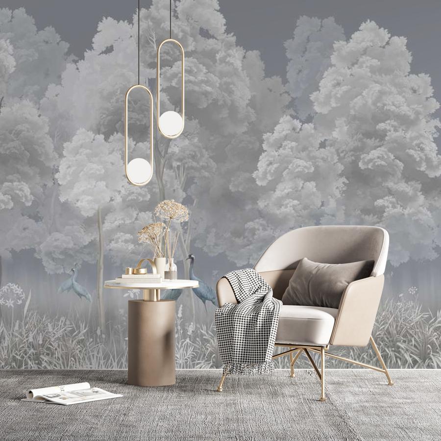 фотообои деревья пушистые 13-1023