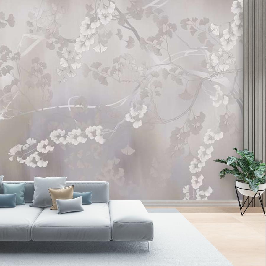 фотообои нежное дерево гинкго 13-1015