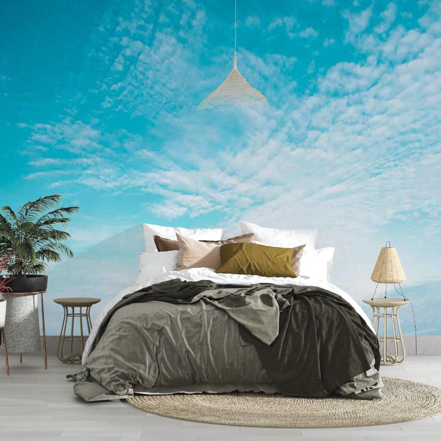 фотообои пепельное небо уходящее вдаль 9-397