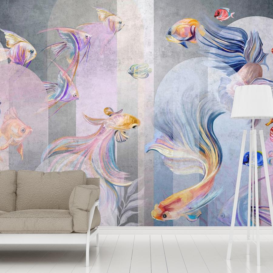 фотообои рыбы волшебные 12-1873