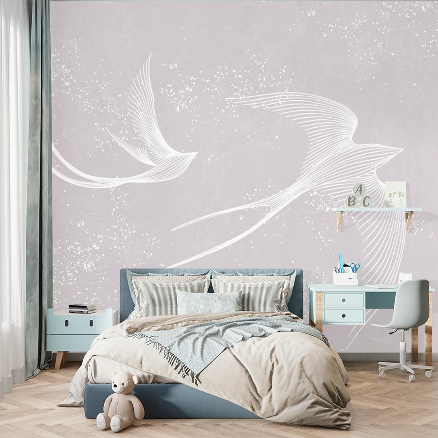 фотообои ласточки в детскую 14-1225