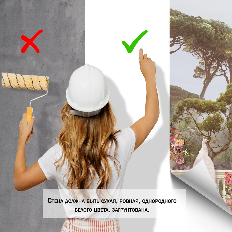 фотообои павлины в парке 13-017