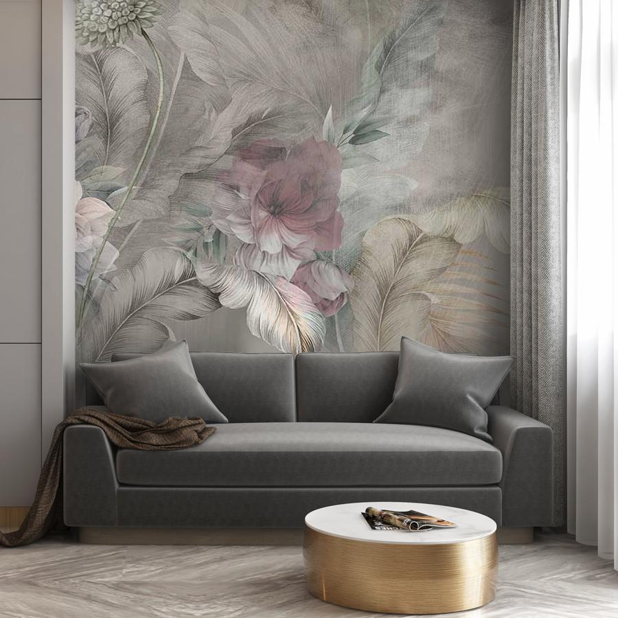 фотообои букет пионов 13-419