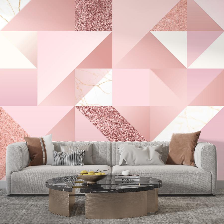 фотообои геометрический фон розовое золото 9-1503 фотообои геометрический фон розовое золото 9-1503