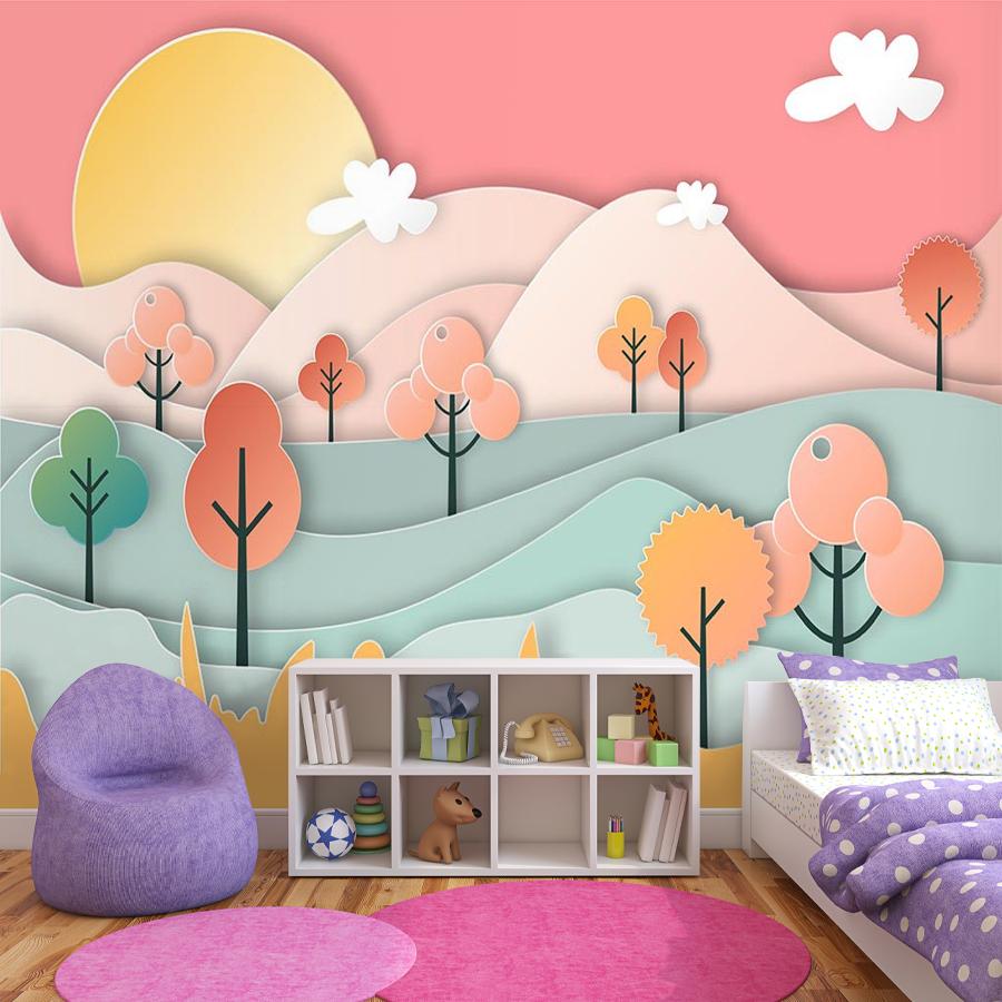 фотообои детский лес 3д 14-192