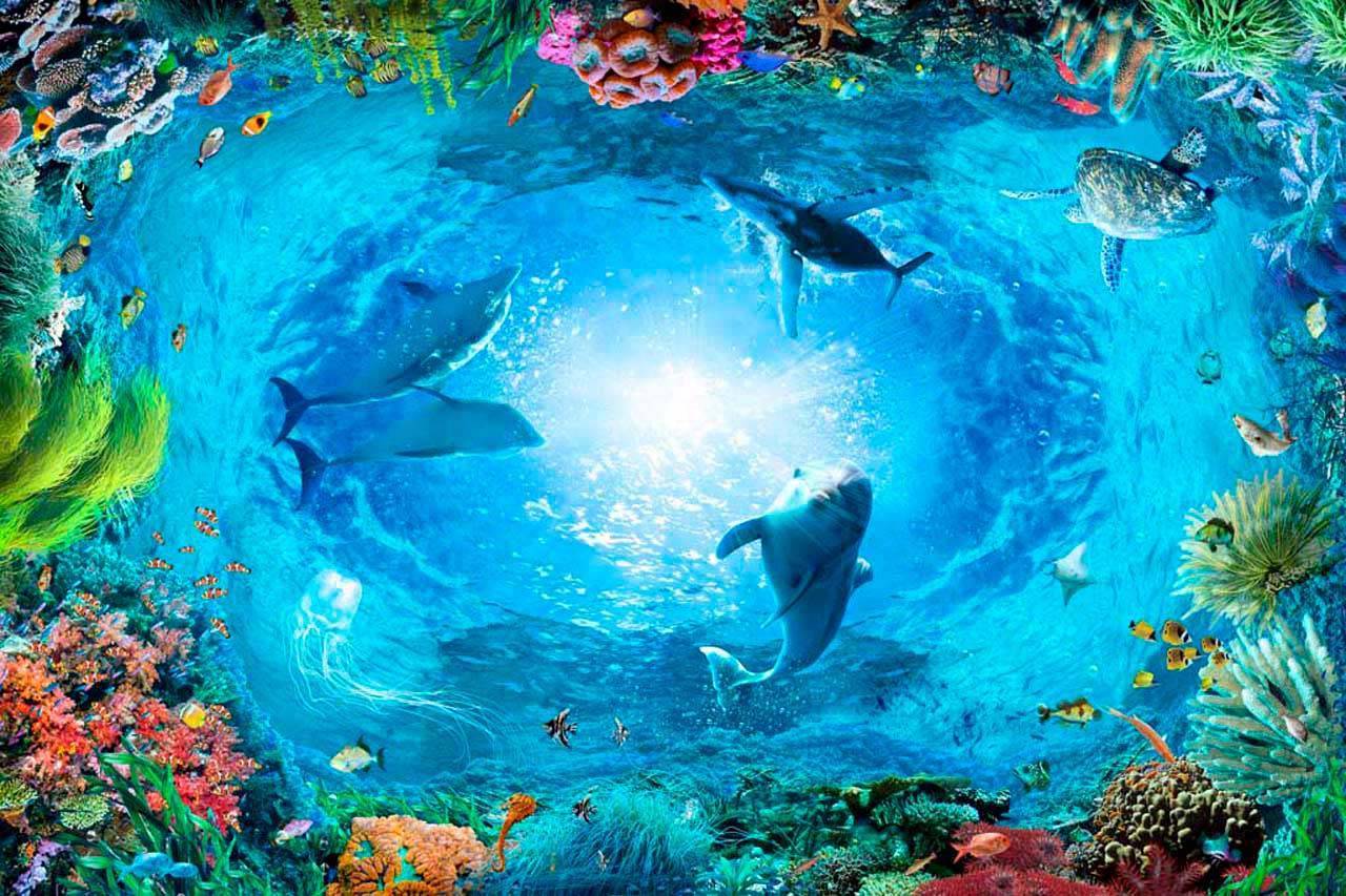 фотообои водный мир 11-026