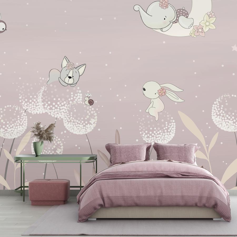 фотообои одуванчики в детскую 14-530 фотообои одуванчики в детскую 14-530