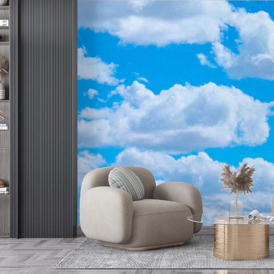 фотообои теплое солнечное небо 3д 9-394