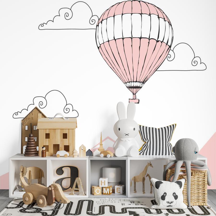 фотообои шар в облаках 12-826