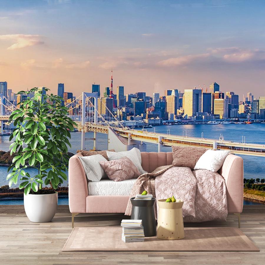 фотообои радужный мост. япония 9-2076