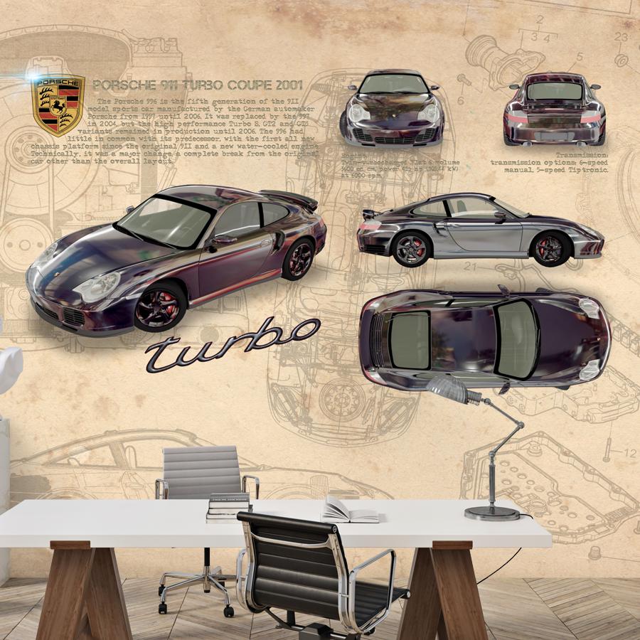 фотообои порше 911 turbo 14-1384