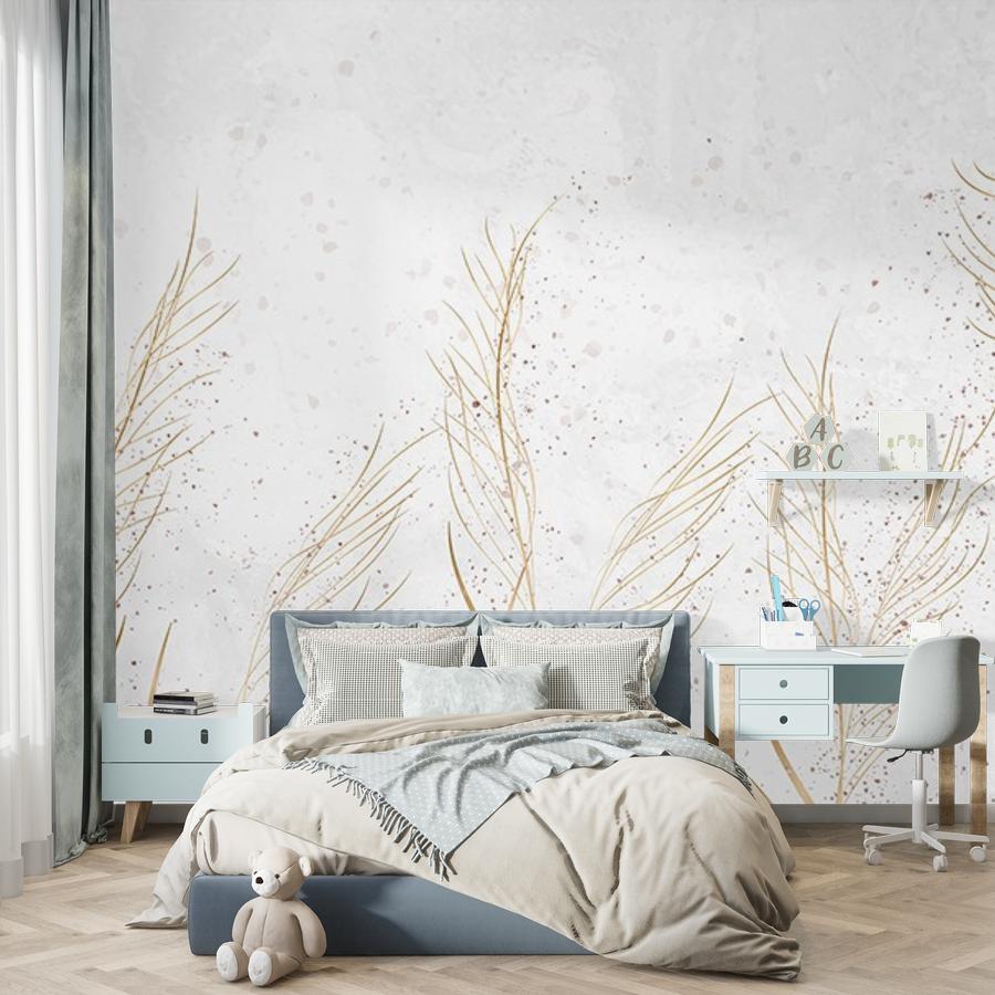 фотообои ветви золотистые 9-2094