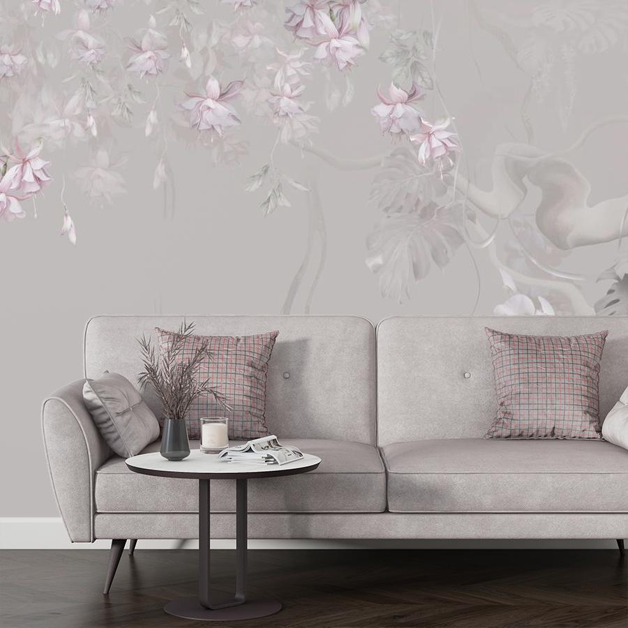 фотообои нежные цветочки 13-990