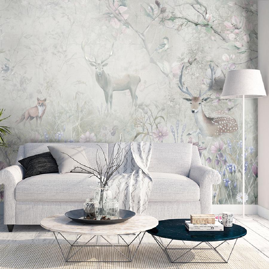 фотообои цветущая поляна 13-060