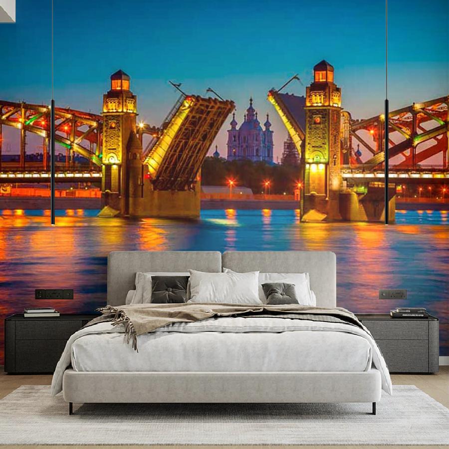 фотообои мост петра великого 9-684