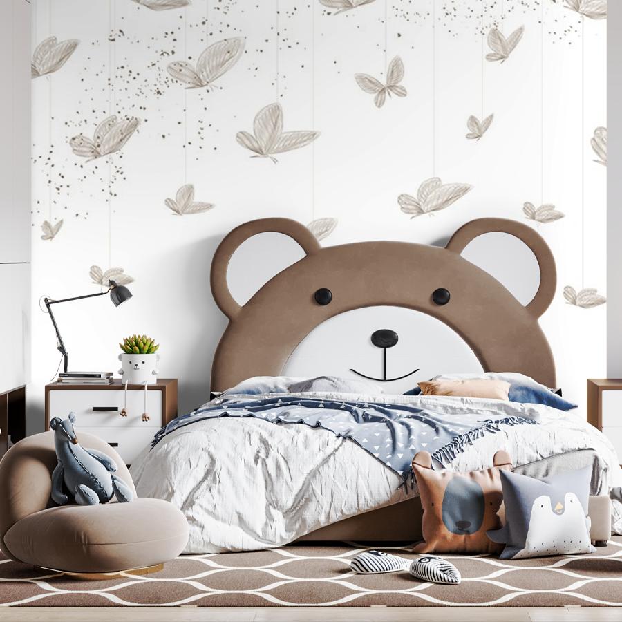 фотообои бабочки серые 9-2100