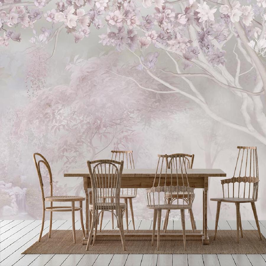 фотообои цветущий сказочный сад 13-446