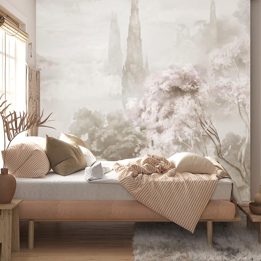 фотообои пейзаж в оттенке сепия 13-1109