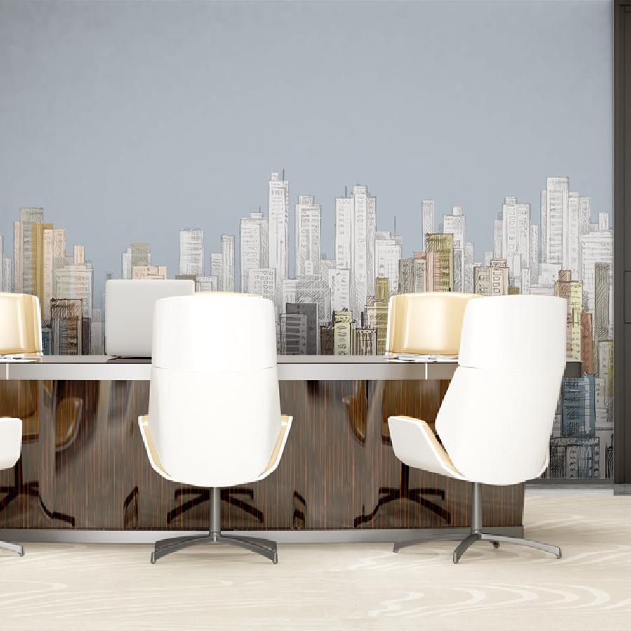 фотообои 3д рисунок город 9-1936